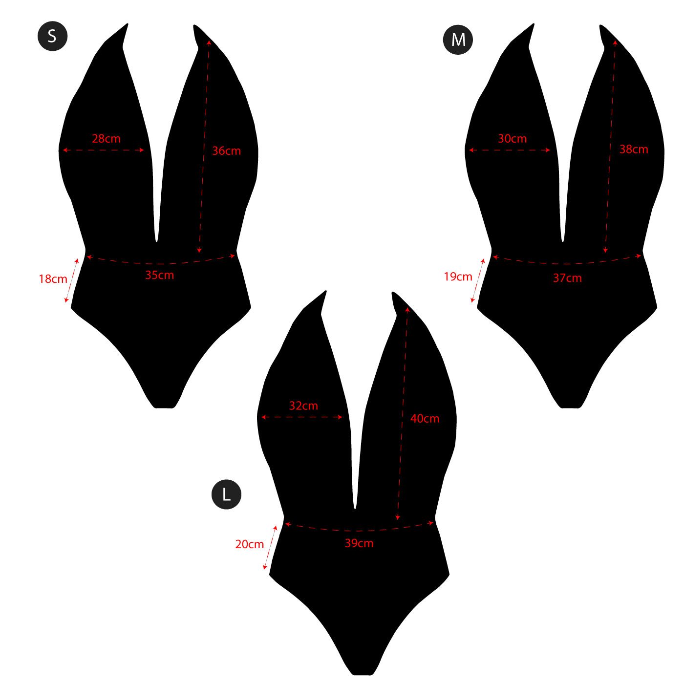 Swimsuite One Piece Size Guide