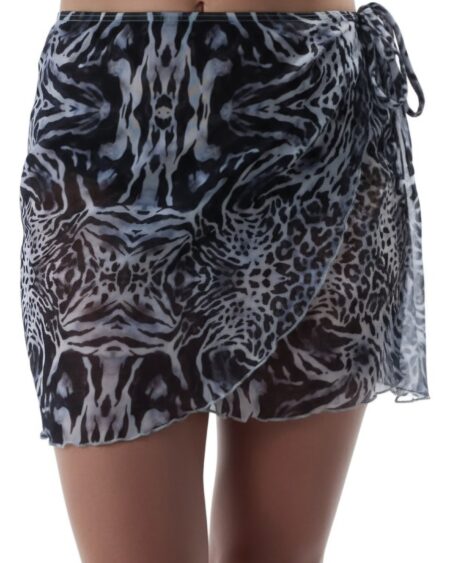 tan through mini pareo